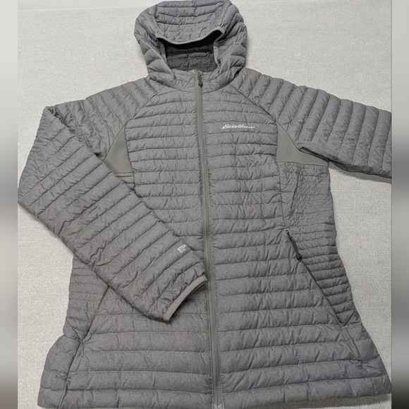 Eddie Bauer Jackets & Blazers - Eddie Bauer First Ascent Storm 800 Down Hooded Jacket Women's M Gray